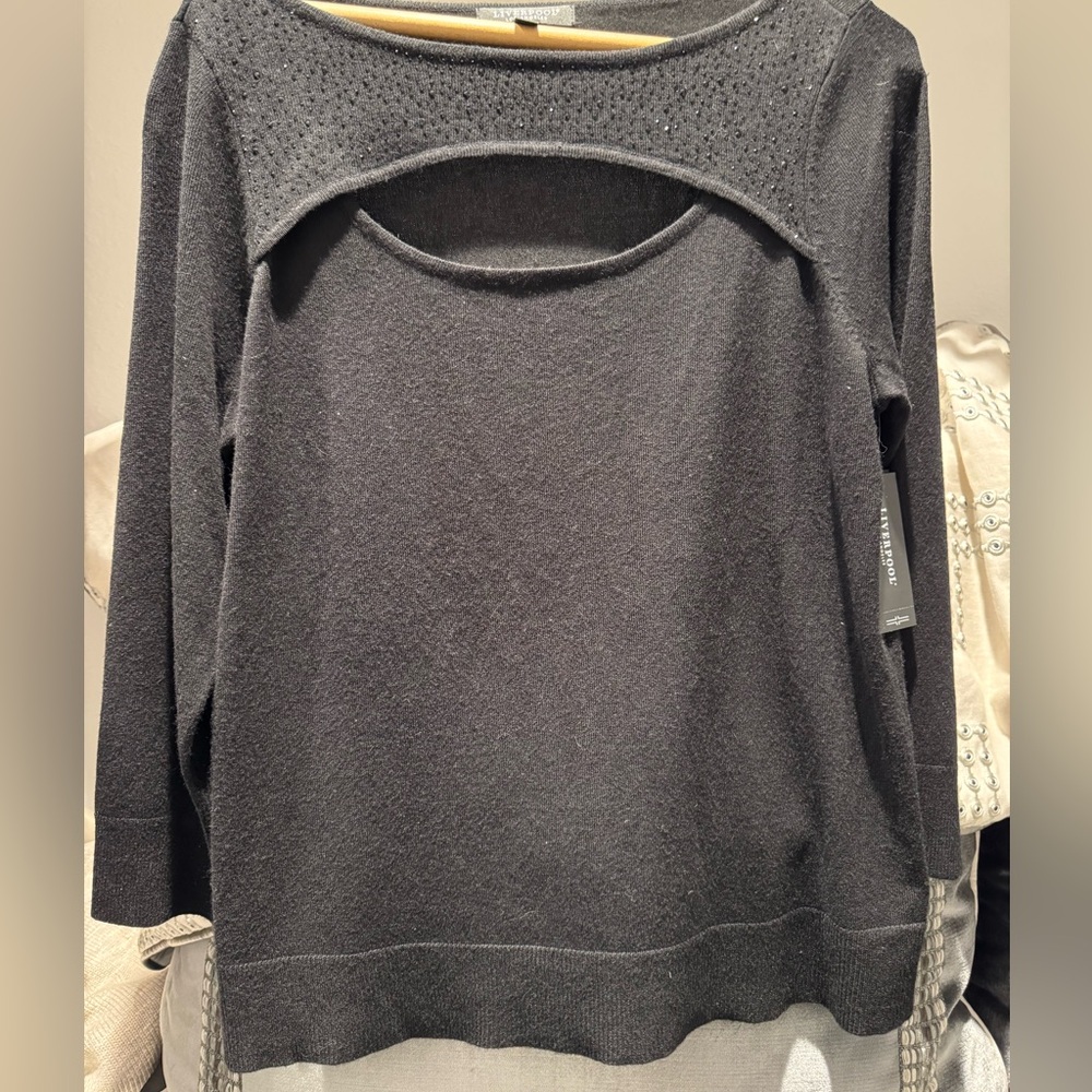 Peekaboo sweater